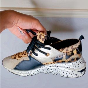 Steve Madden Animal Print Sneakers